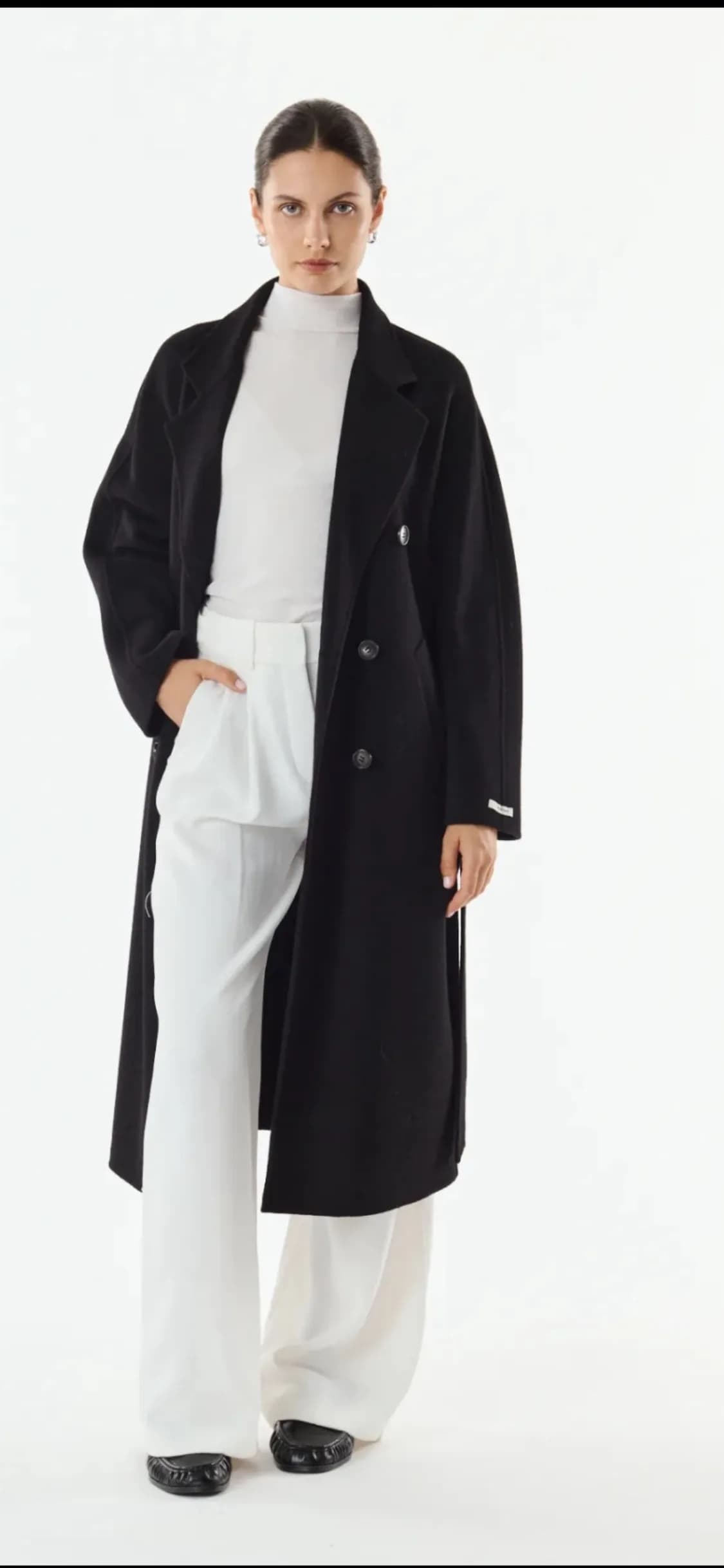 Manteaux Olive en laine, visuel 8