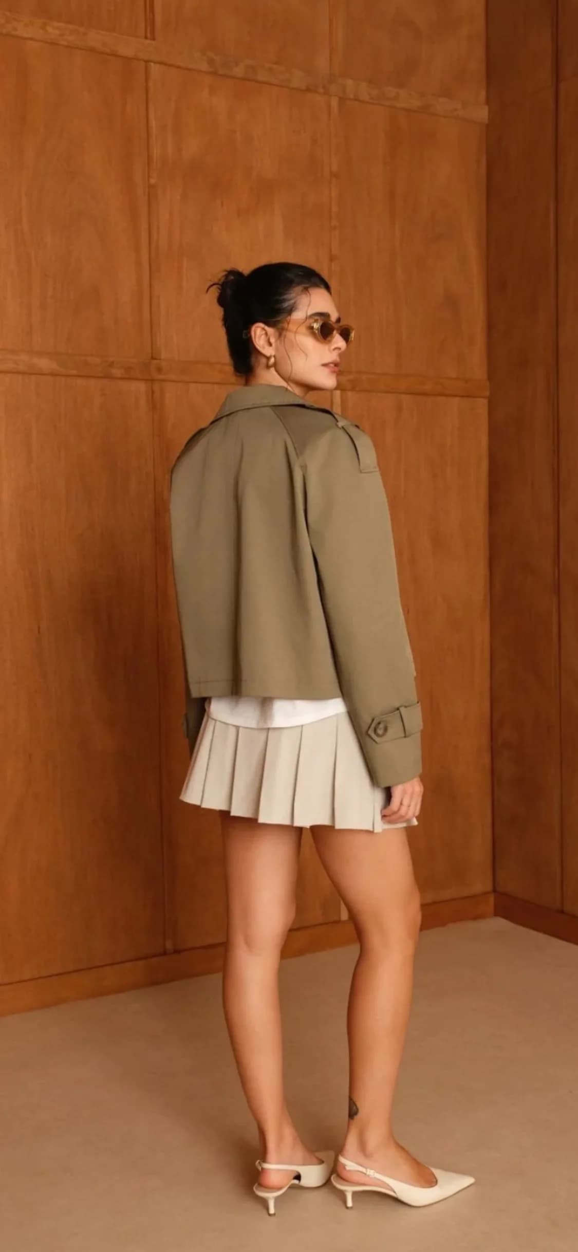 Trench Isabeau en coton, visuel 8