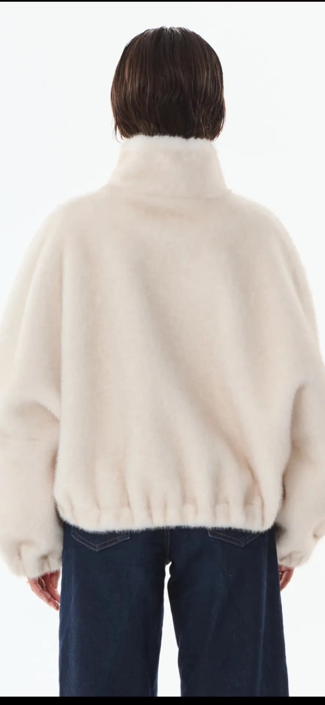 Veste Josie en polyester crème, visuel 8