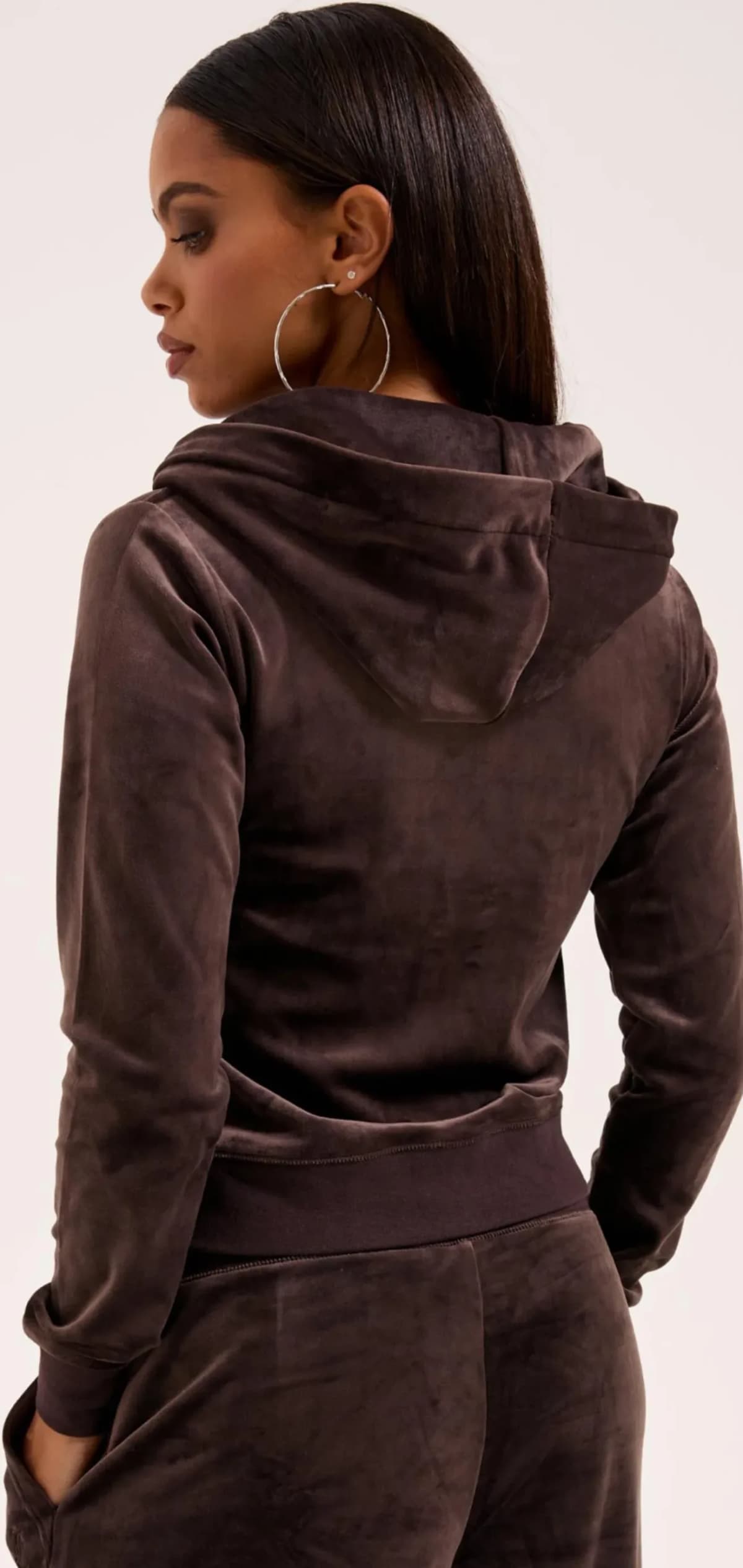Veste a capuche Juicy Couture, vue de détail