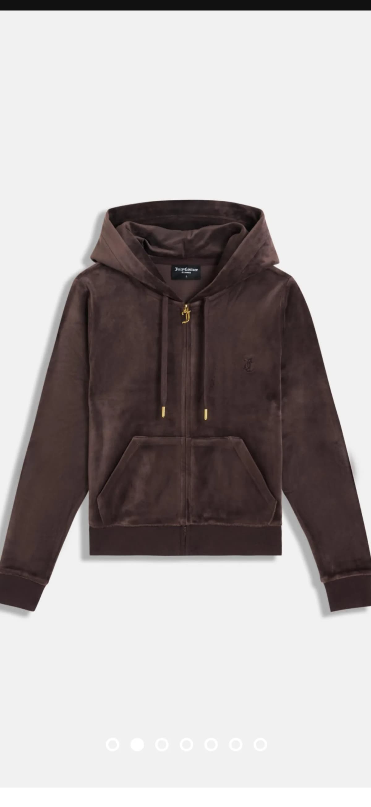 Veste a capuche Juicy Couture, de profil
