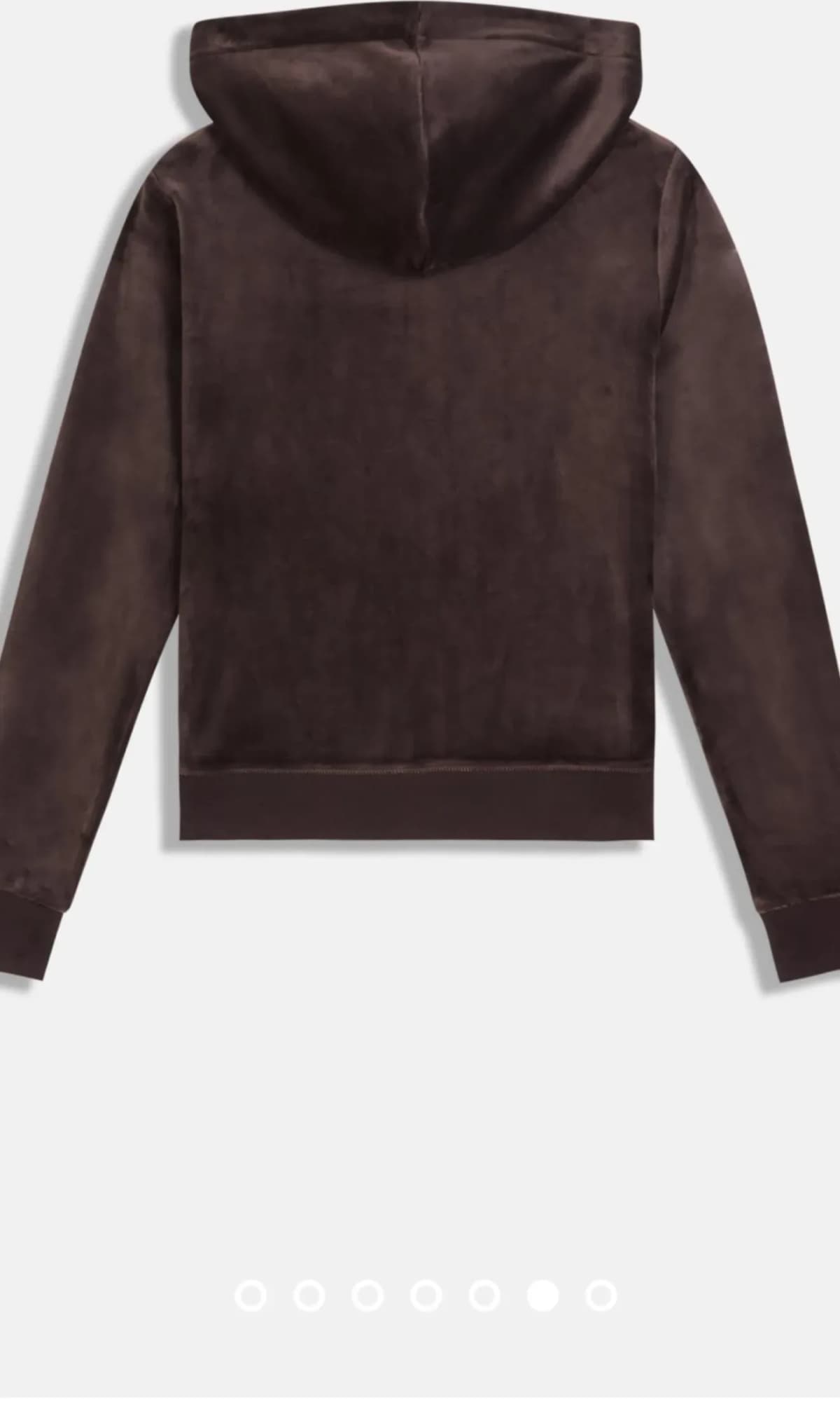 Veste a capuche Juicy Couture, à plat