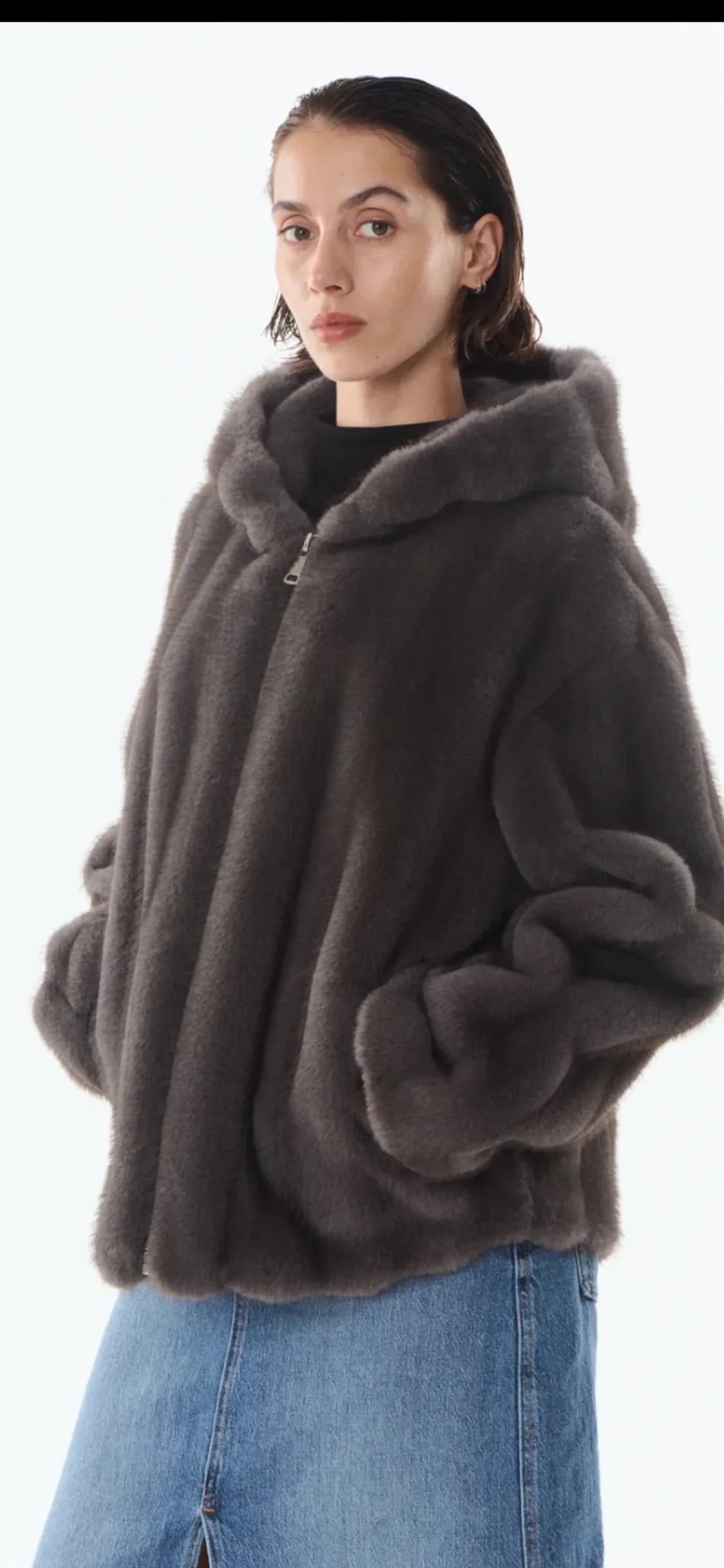 Veste Vittori en polyester, vue de détail
